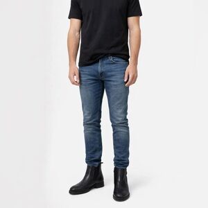 New World Men’s Black Leather Ankle Boots Size 9